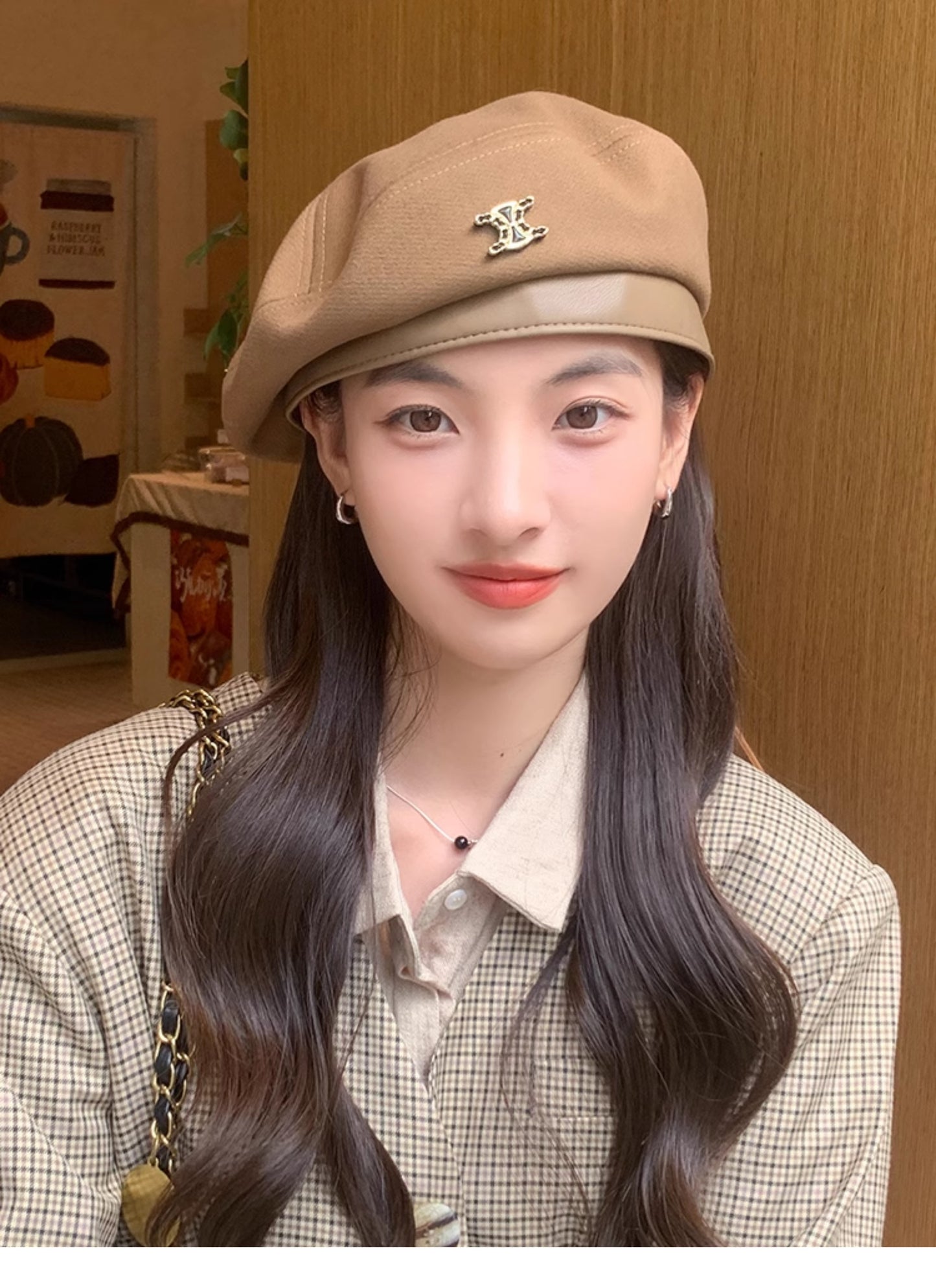 【小物】ファッションベレー帽G22388