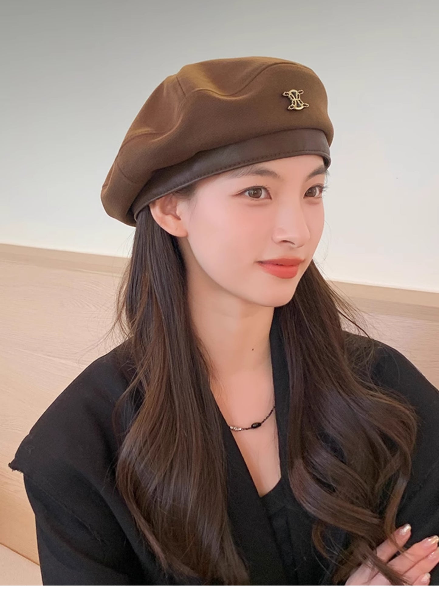 【小物】ファッションベレー帽G22388