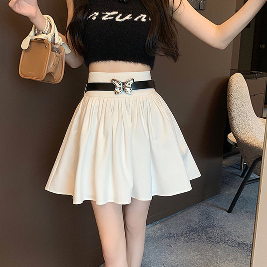 【bottoms】AラインスカートG22390