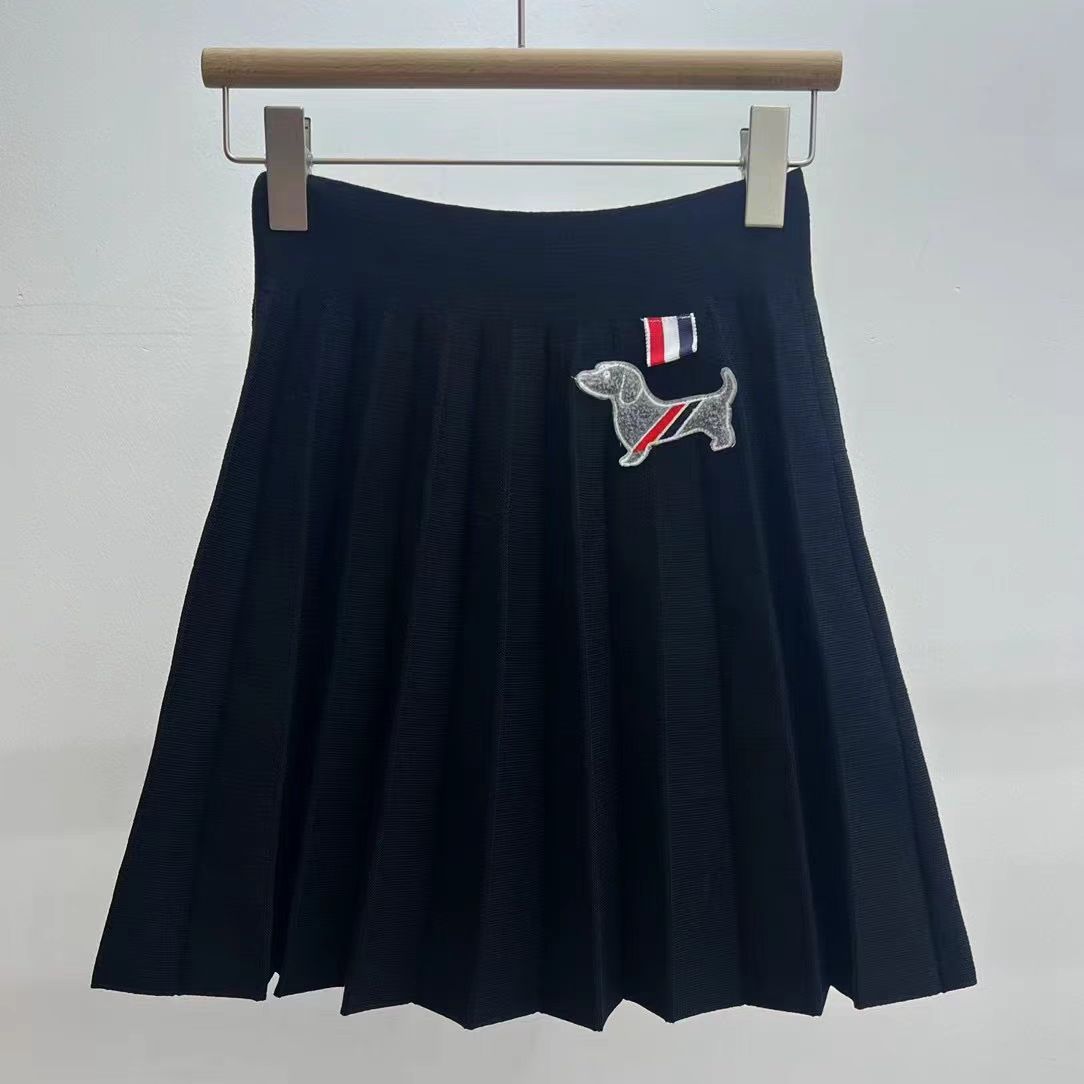 【bottoms】AラインニットスカートG22418