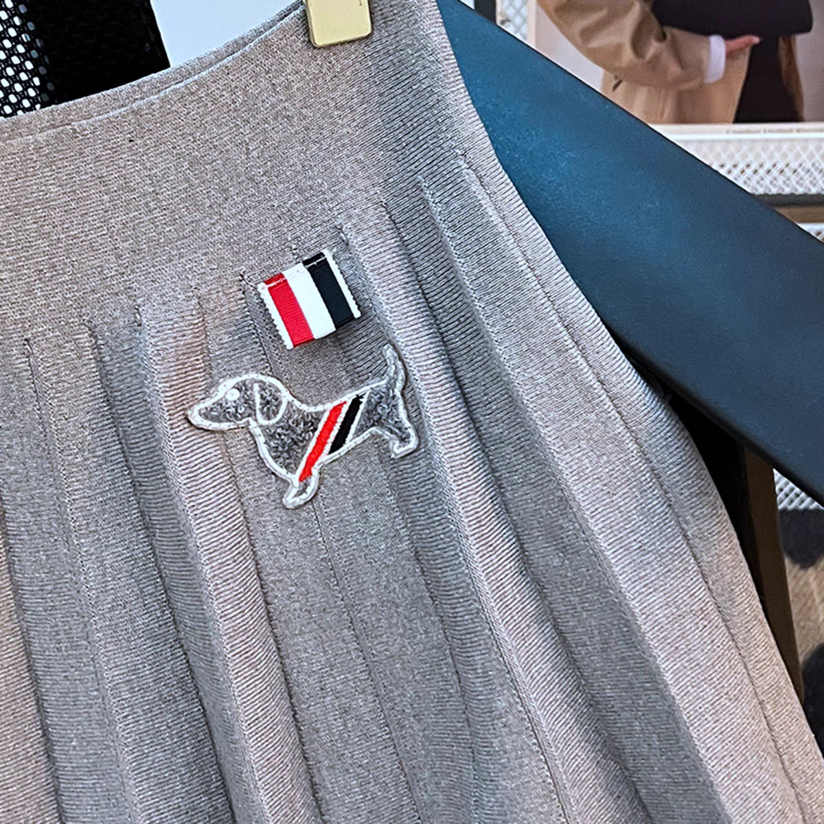 【bottoms】AラインニットスカートG22418