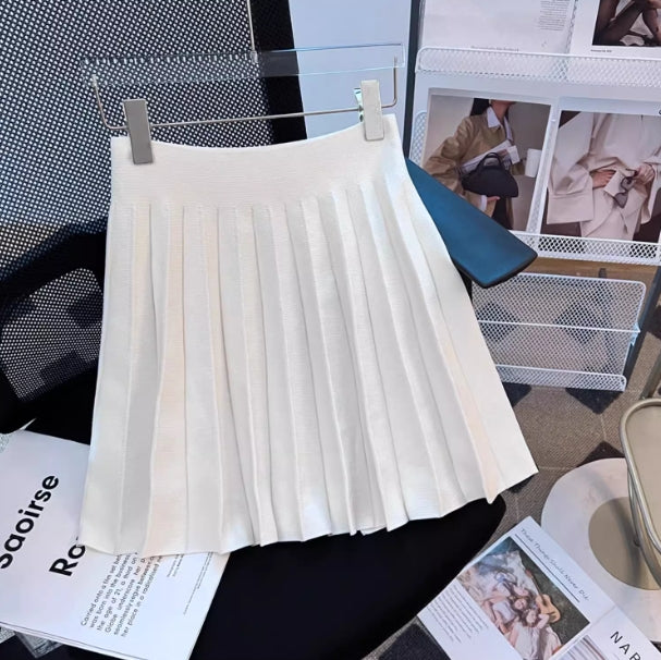 【bottoms】AラインニットスカートG22418