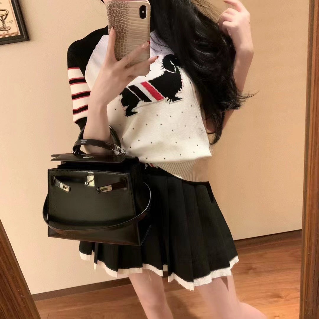 【tops】薄手ニットトップスG22419