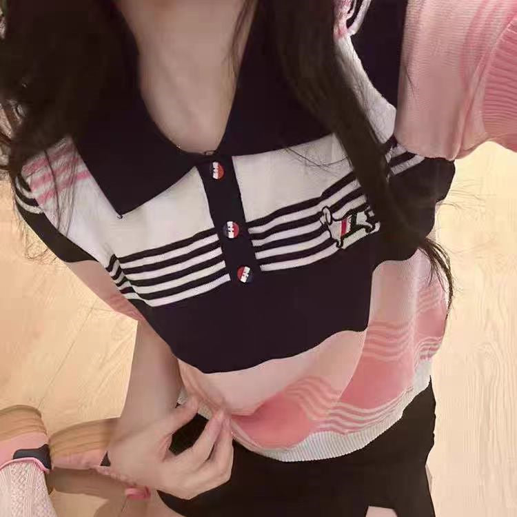 【tops】薄手ニットトップスG22422