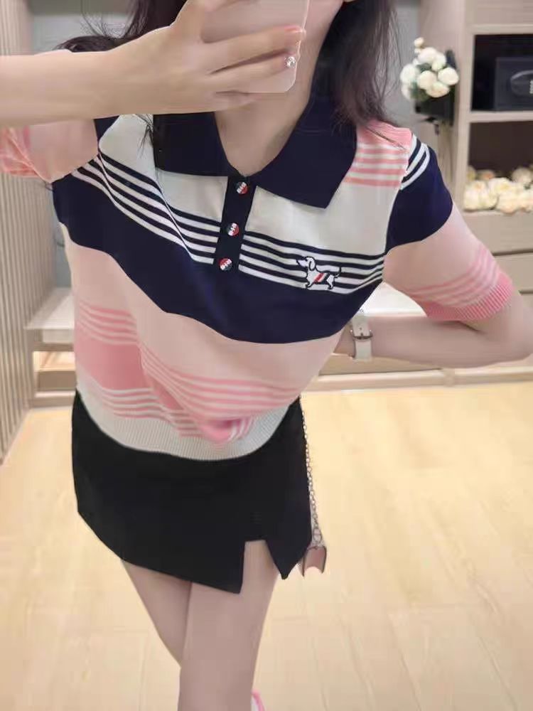 【tops】薄手ニットトップスG22422