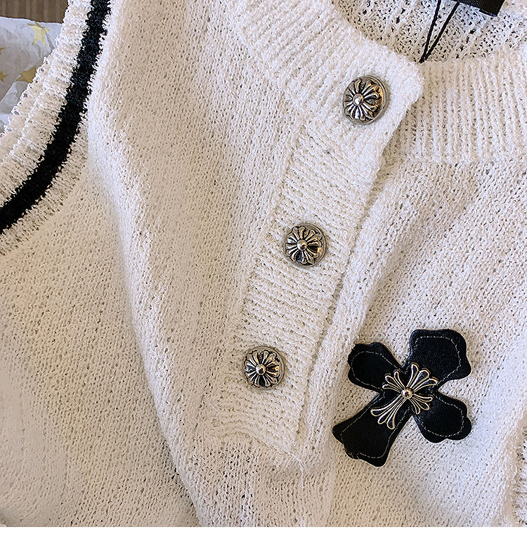 【tops】ニットチョッキG22425