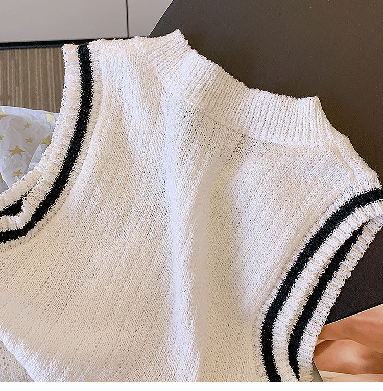 【tops】ニットチョッキG22425