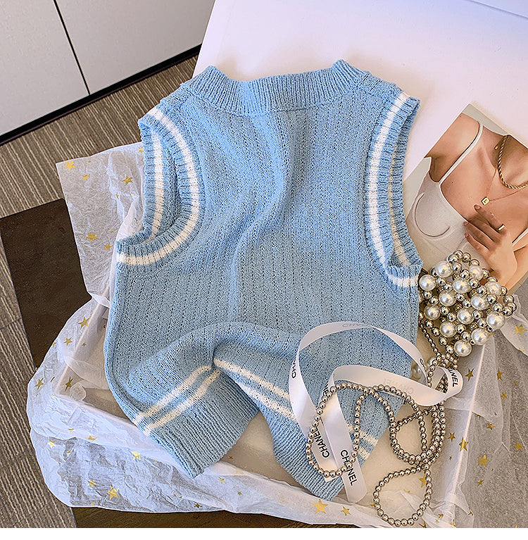 【tops】ニットチョッキG22425