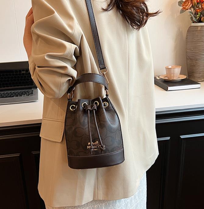 【小物】2wayバケツ型バッグF7786