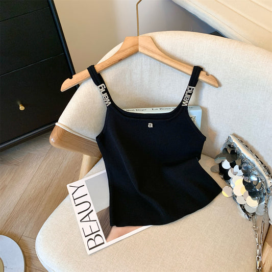 【tops】ニットキャミソールG22448