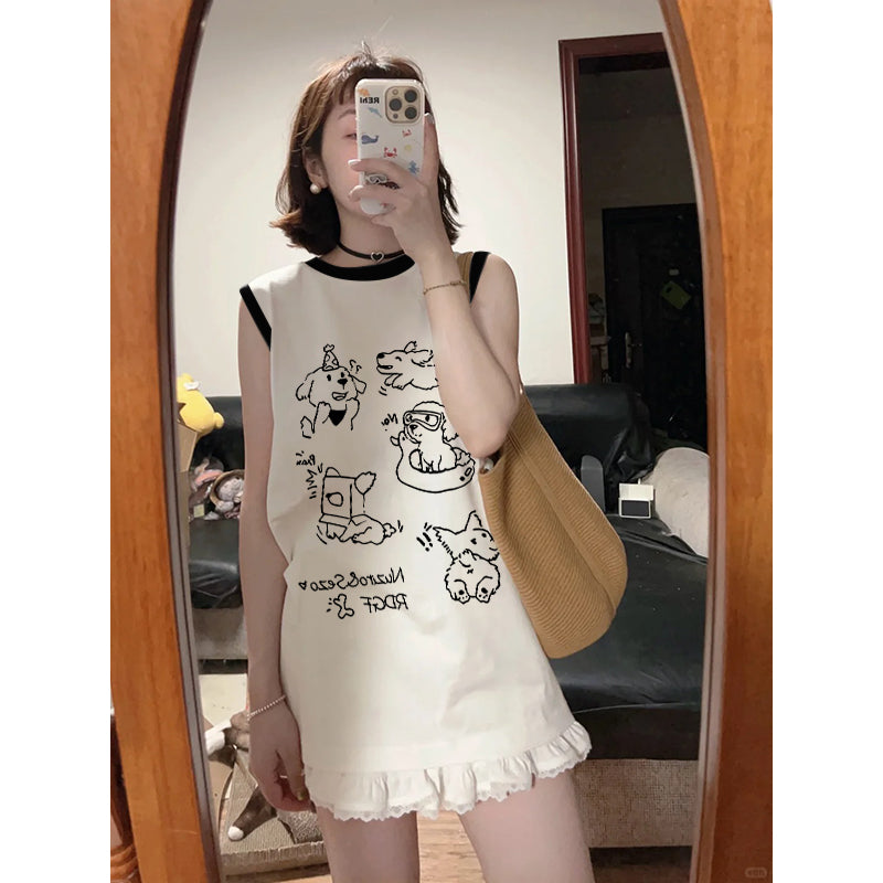 【tops】ノースリーブTシャツG22450