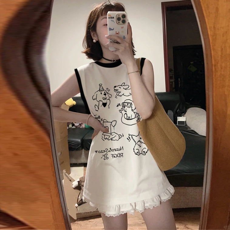【tops】ノースリーブTシャツG22450