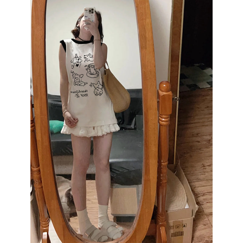【tops】ノースリーブTシャツG22450