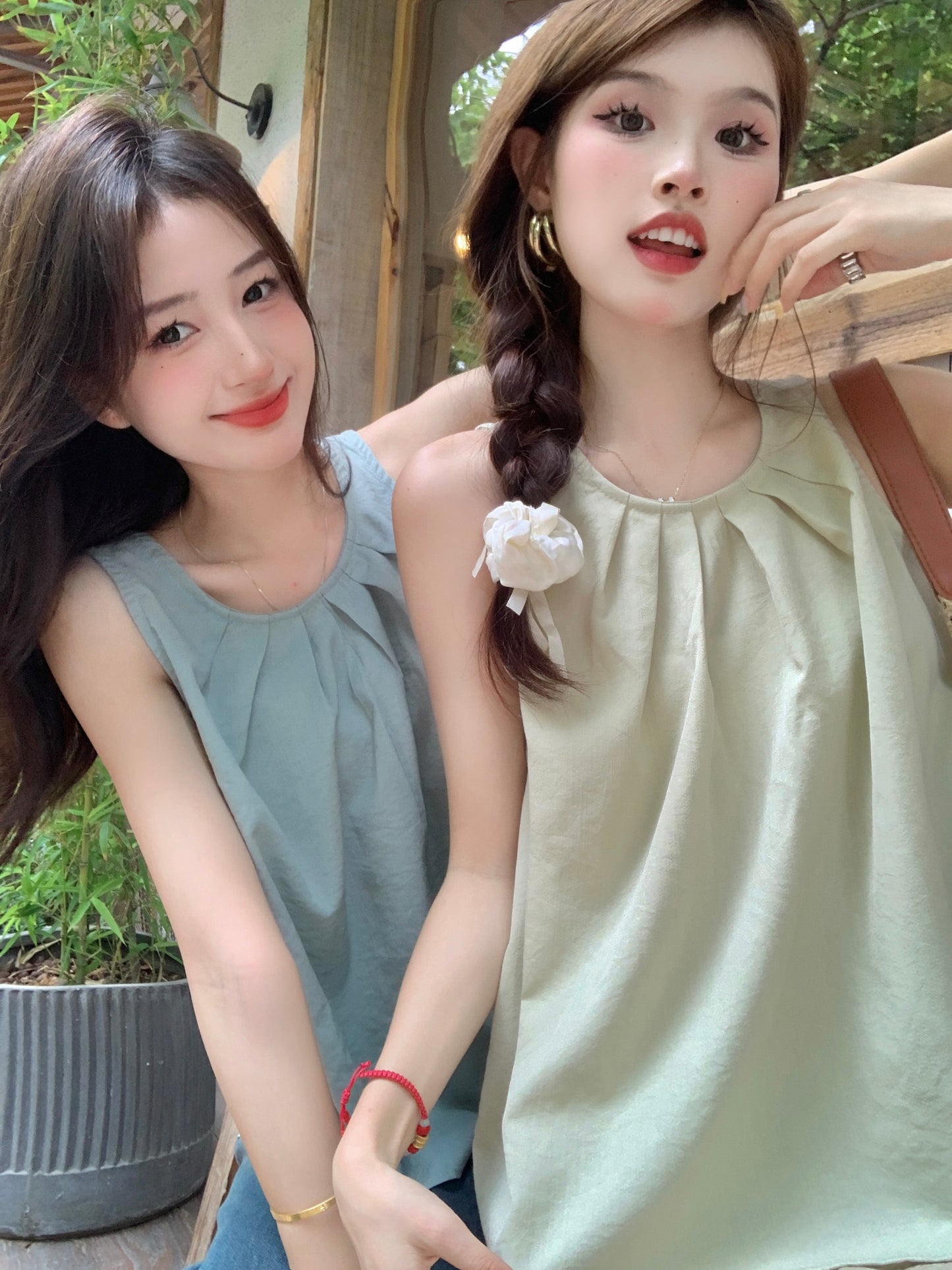 【tops】ノースリーブタンクトップG22453