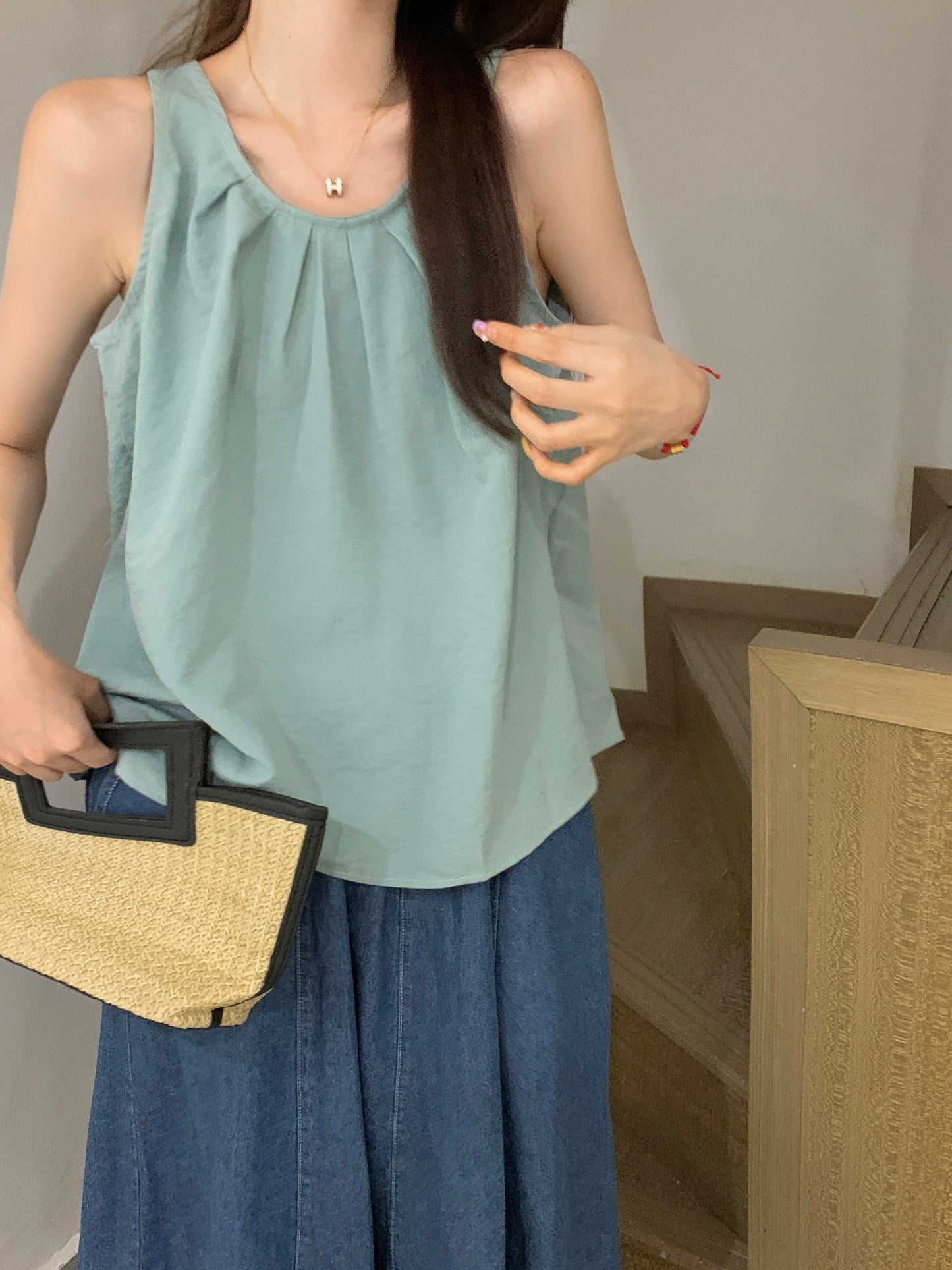 【tops】ノースリーブタンクトップG22453