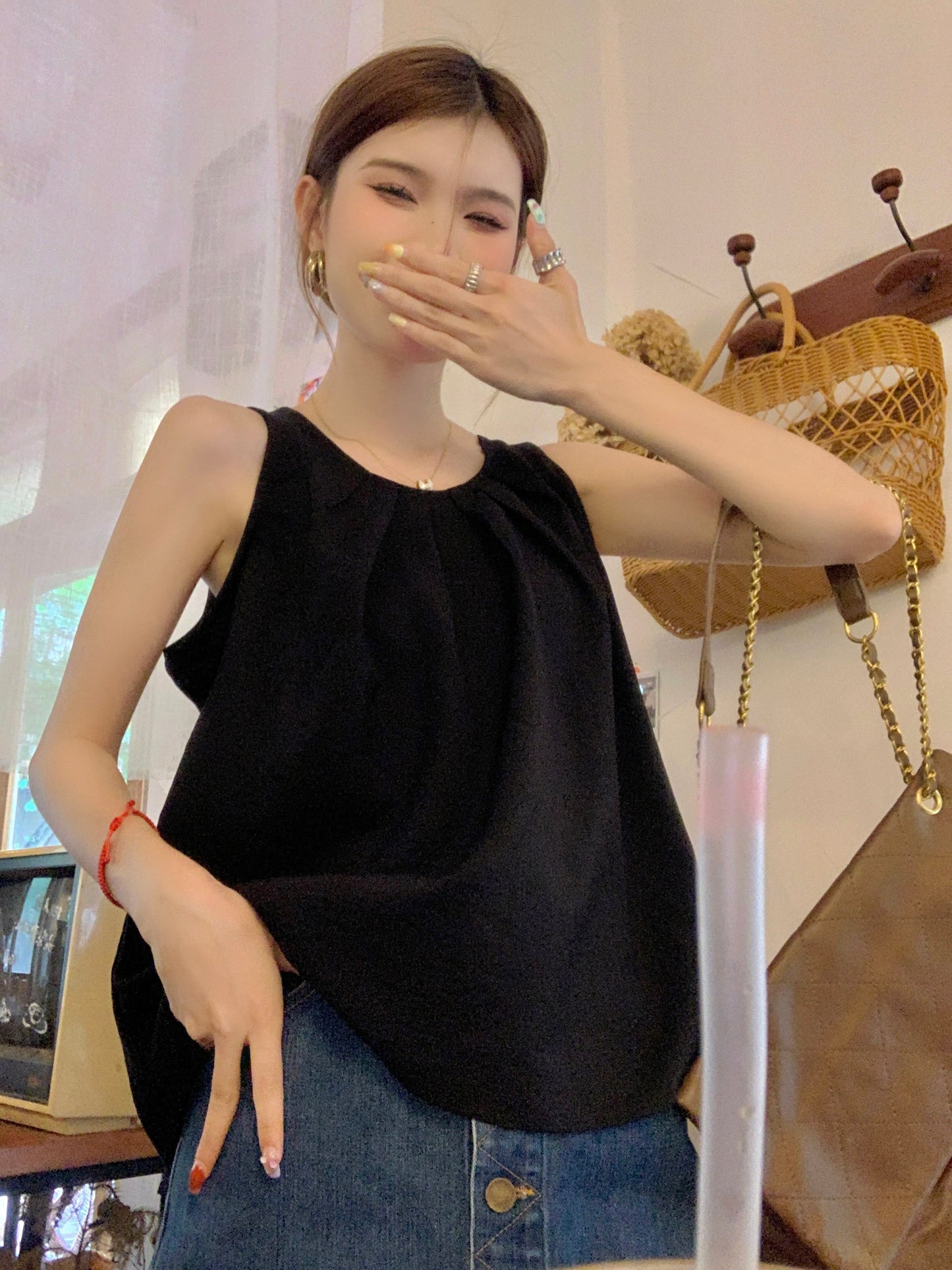 【tops】ノースリーブタンクトップG22453