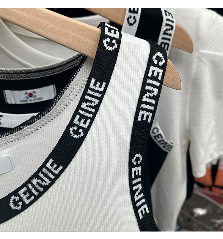 【tops】2色ノースリーブキャミソールG22494