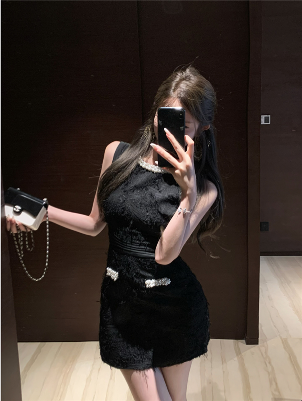 【dress】ツイードパールデートワンピースG22508