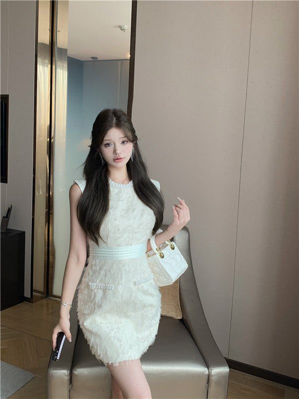 【dress】ツイードパールデートワンピースG22508