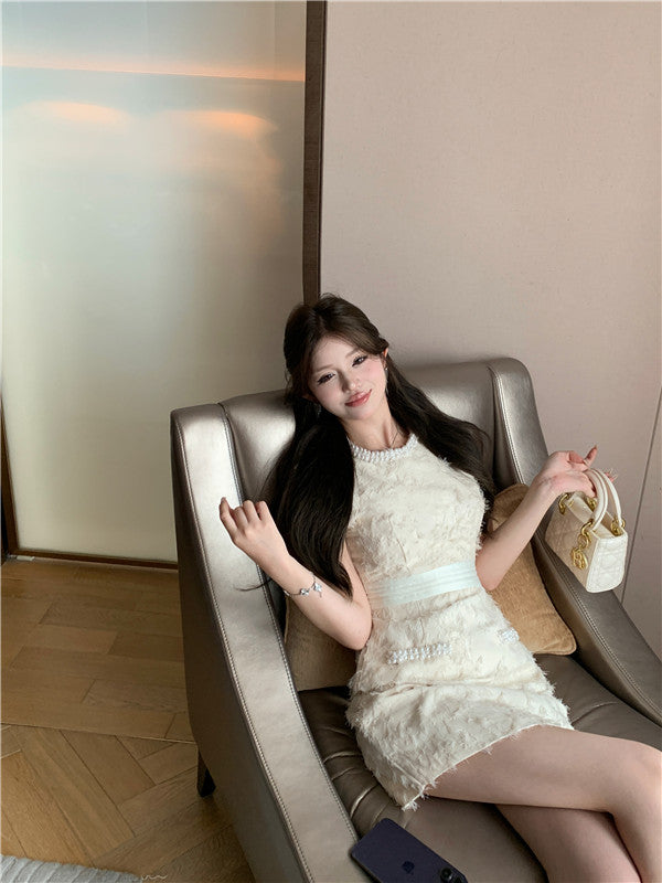 【dress】ツイードパールデートワンピースG22508