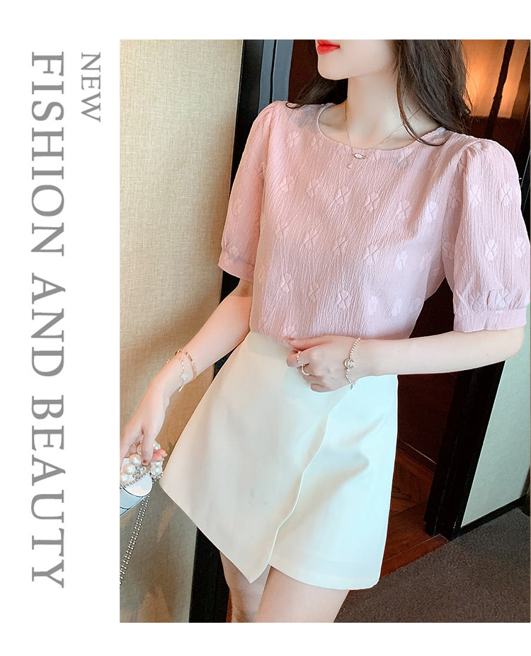 【tops】ファッションTシャツG22511
