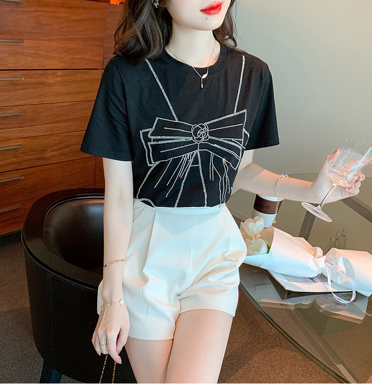 【tops】ラウンドネックTシャツG22512
