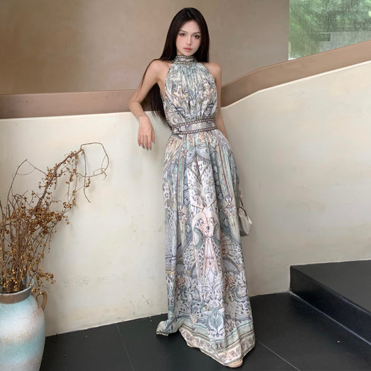 【dress】ホルターネックデートワンピースG22516