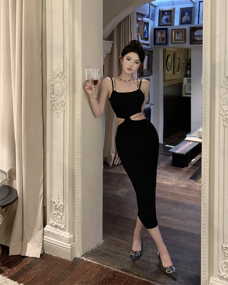 【dress】ウエストカットデートキャミワンピースG22521