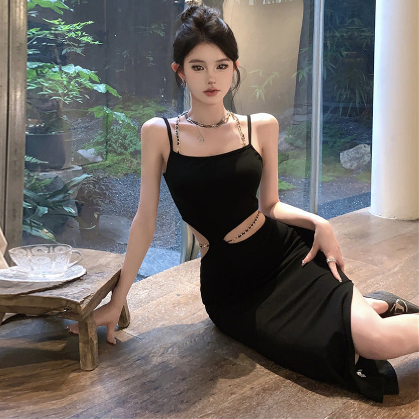 【dress】ウエストカットデートキャミワンピースG22521