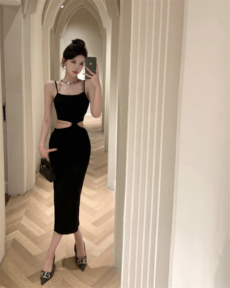 【dress】ウエストカットデートキャミワンピースG22521