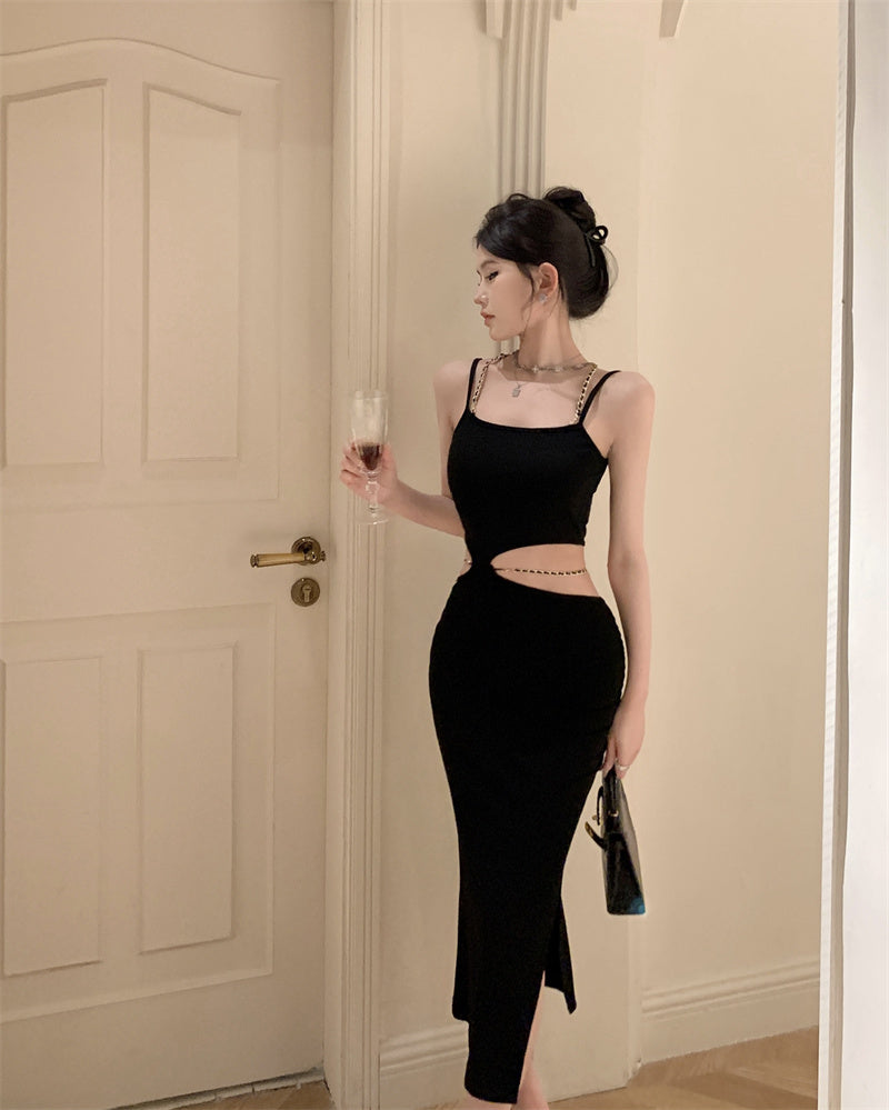 【dress】ウエストカットデートキャミワンピースG22521