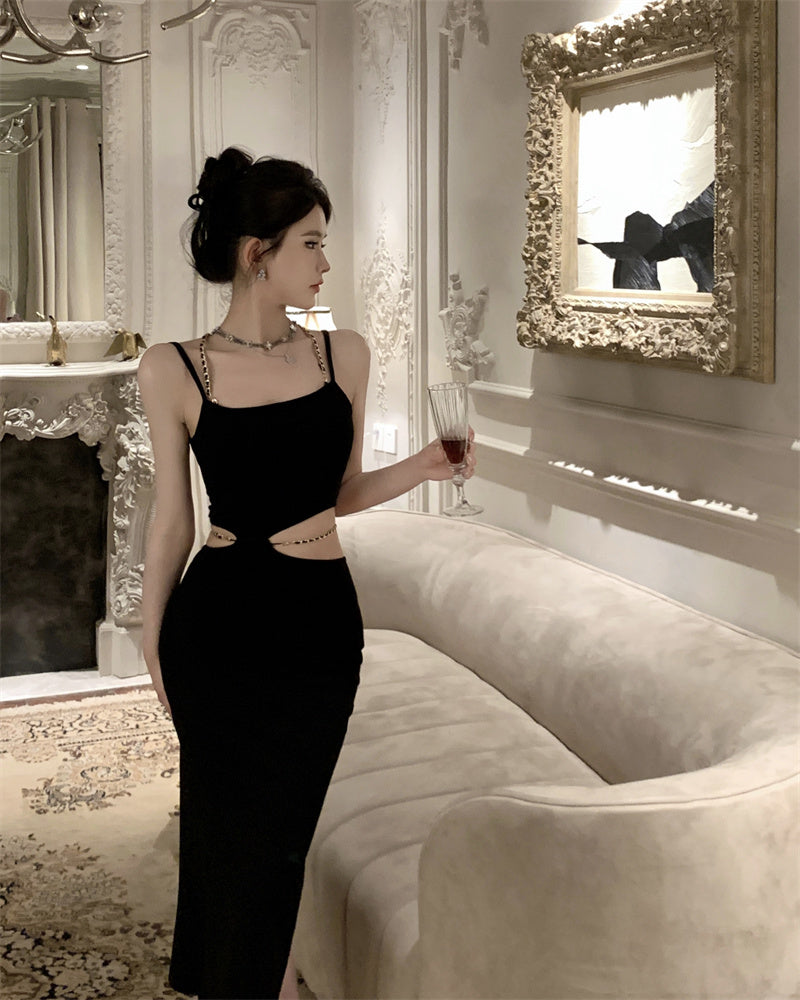 【dress】ウエストカットデートキャミワンピースG22521