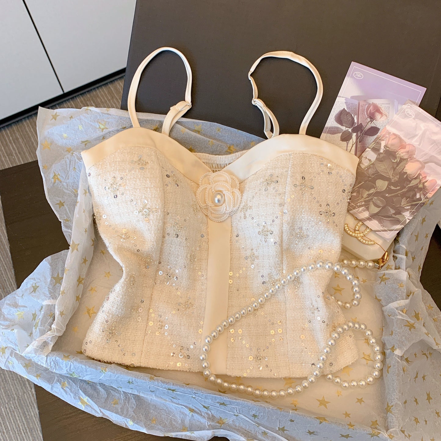 【tops】カップ付きキャミソールG22546