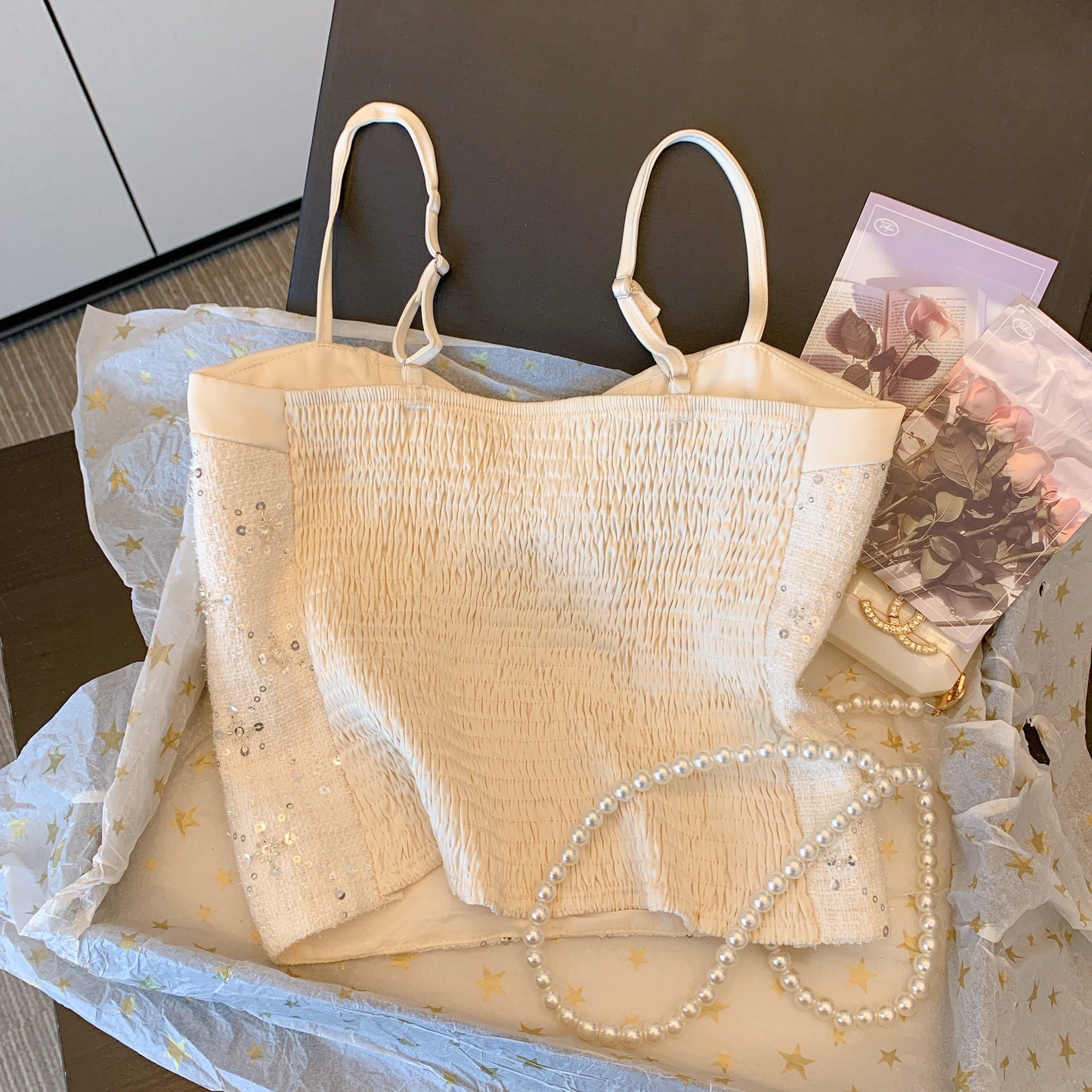 【tops】カップ付きキャミソールG22546