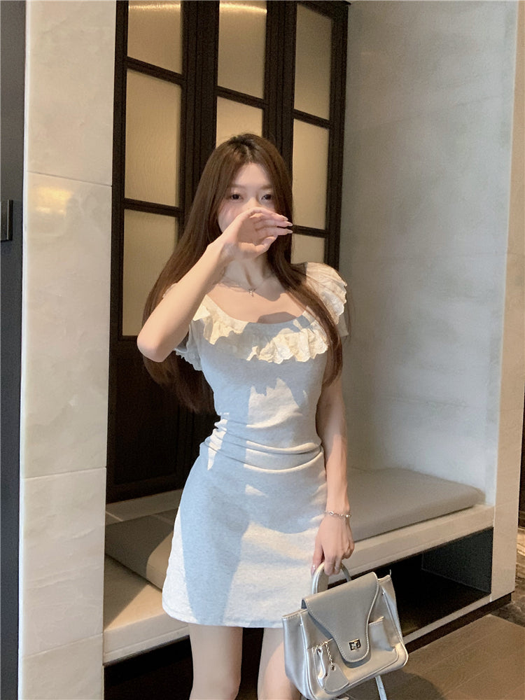 【dress】体型カバーデートワンピースG22568