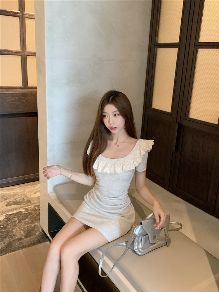 【dress】体型カバーデートワンピースG22568