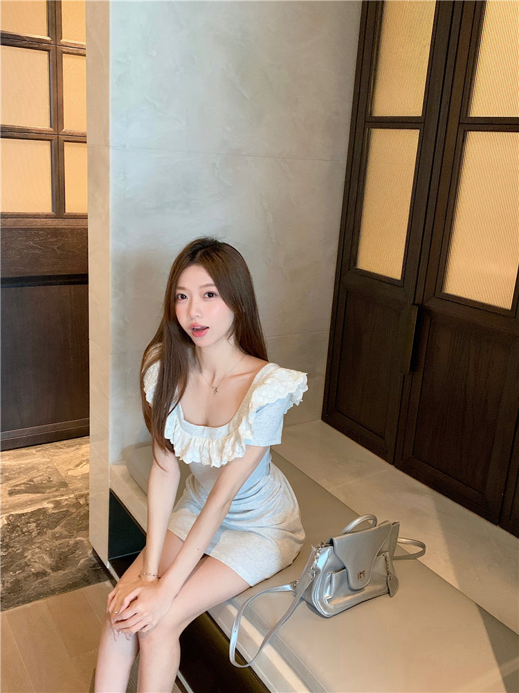 【dress】体型カバーデートワンピースG22568