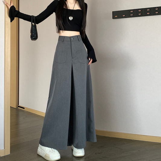 【bottoms】スーツガウチョパンツG22578