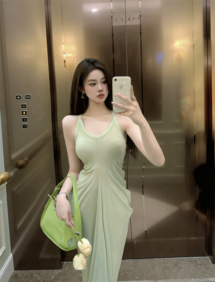 【dress】ギャザーデートキャミワンピースG22597