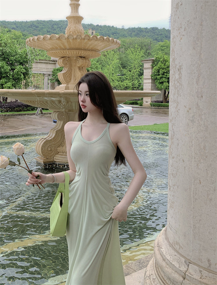 【dress】ギャザーデートキャミワンピースG22597