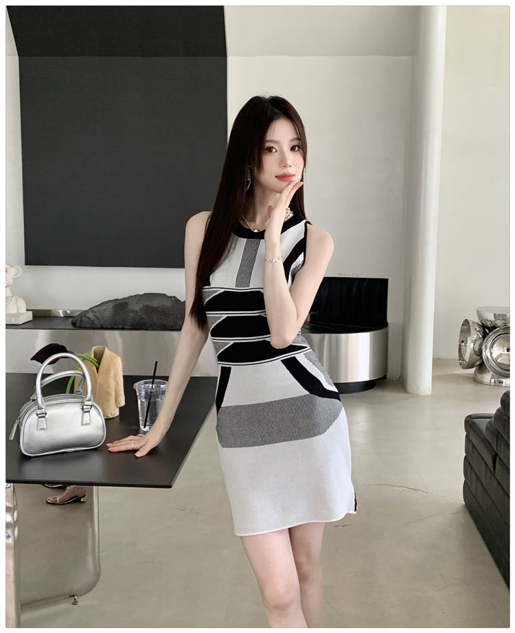 【dress】ニットキャミワンピースG22609