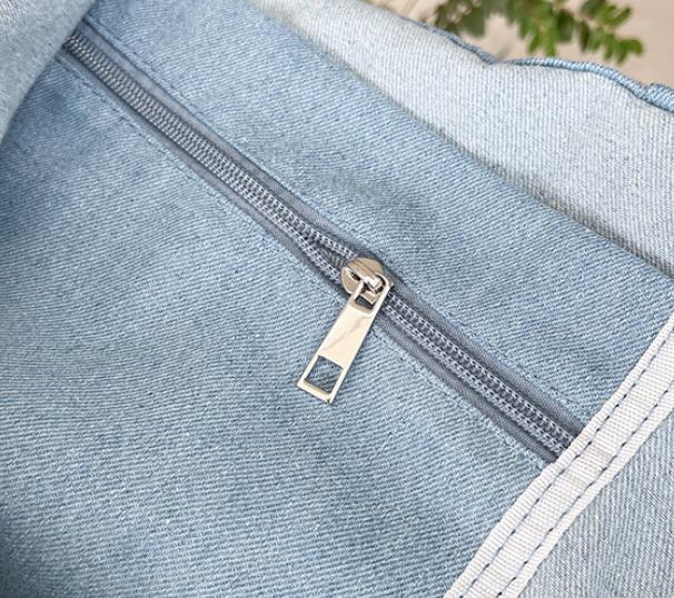 【小物】2色大容量ショルダーバッグF7872