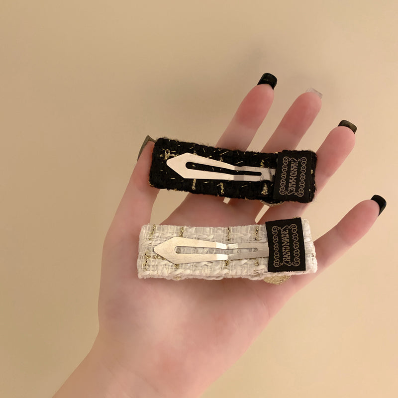 【小物】2色ヘアクリップアクセサリーG22657