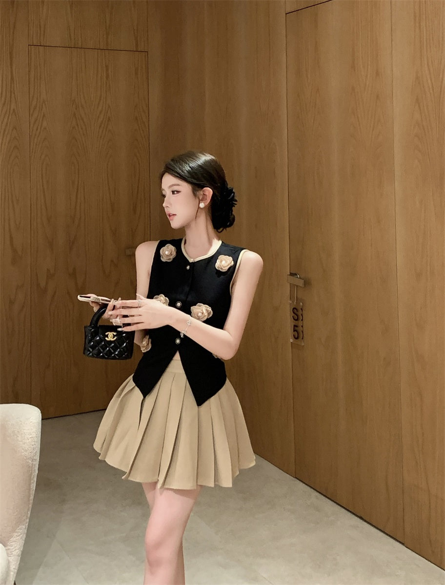 【tops】ノースリーブチョッキG22771