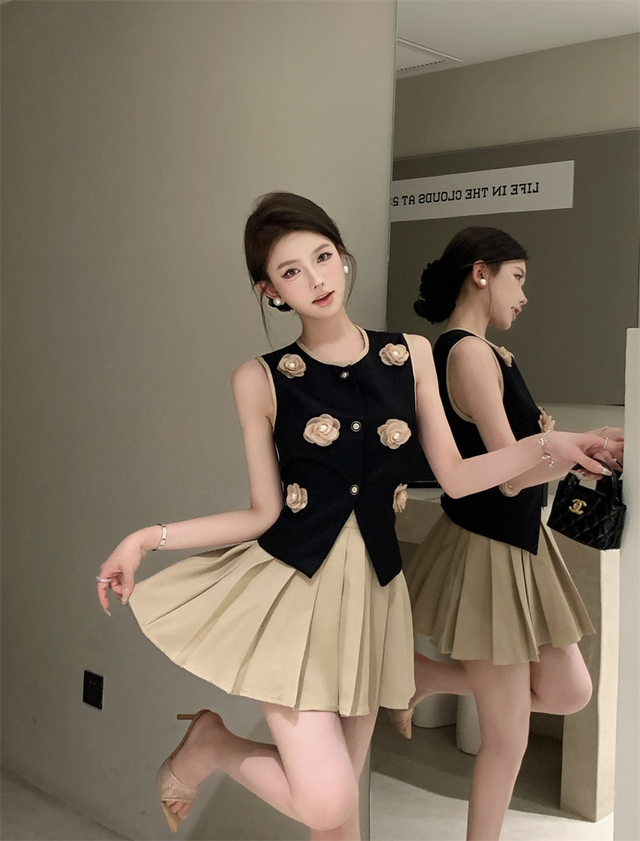 【tops】ノースリーブチョッキG22771