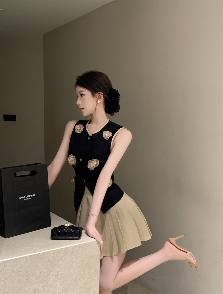 【tops】ノースリーブチョッキG22771