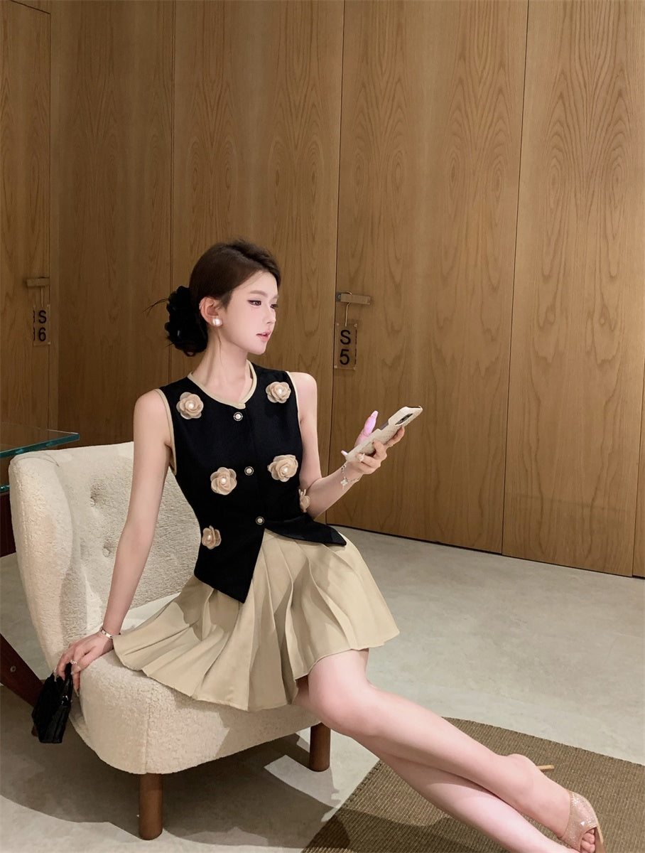 【tops】ノースリーブチョッキG22771