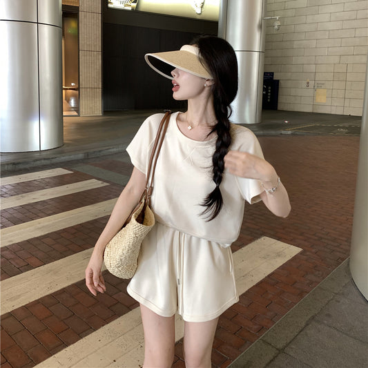 【set】Tシャツ+ショートパンツ２点セットG22778
