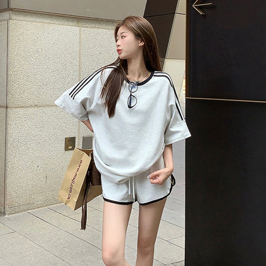 【set】Tシャツ+ショートパンツ２点セットG22785
