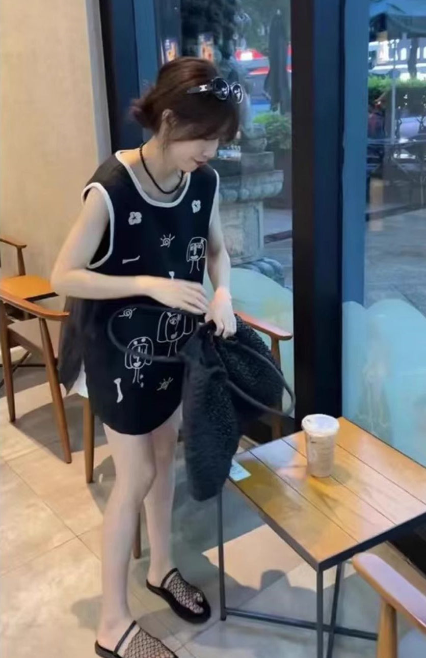 【tops】ノースリーブTシャツG22794